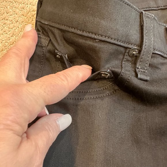 rag & bone Jeans Skinny Low Rise Ankle Boho Edgy Midnight Size 25 #W1527I382M - Picture 12 of 15